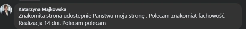 Opinia klienta 4